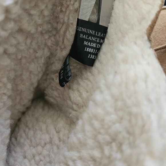 Colin Stuart Wedge Boots Womens Size 8 Tan Suede Lace-Up Warm - Picture 10 of 12